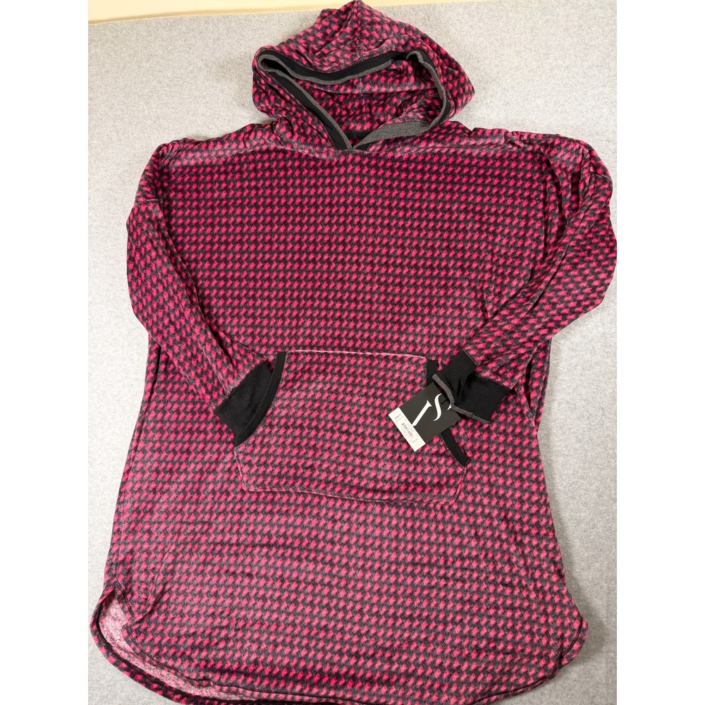 Simply Vera Wang Hoodie NightGown-Women's Size Large Soft Cozy New SKU 229